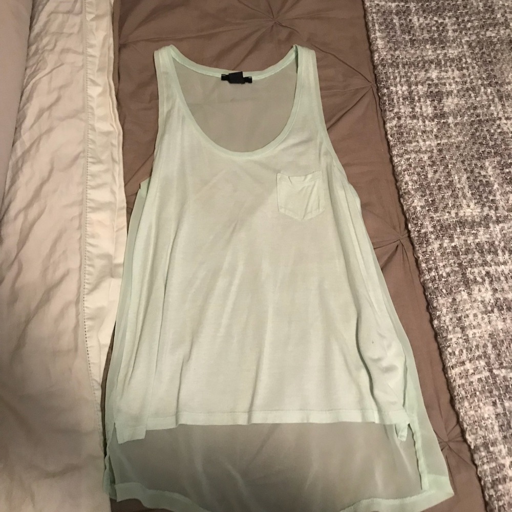 Teal tank